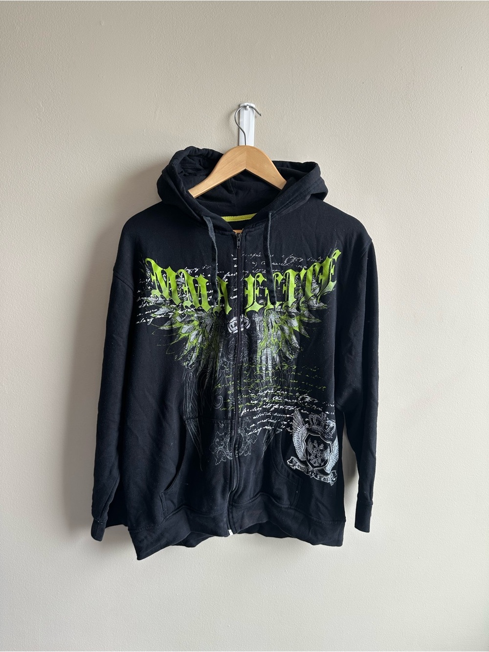 Vintage MMA Elite Zip up hoodie